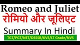 Romeo and Juliet summary in Hindi I By William Shakespeare/ Narration/Explanation and full Analysis