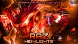 Raz Satisfying Ultimate Highlights | Raz Clean Combos | Arena of Valor | Liên Quân Mobile | RoV |