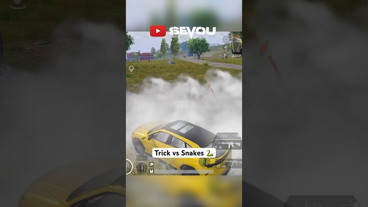 Sevou Trick 14 - Snakes 🐍 #pubgm #pubgmobile #sevou #levinho #bgmi