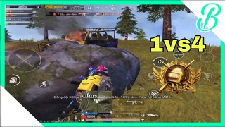 KING OF LIVIK COMEBACK | 1 VS 4 PERFECT | AM #16 | BONG BONG | PUBG MOBILE