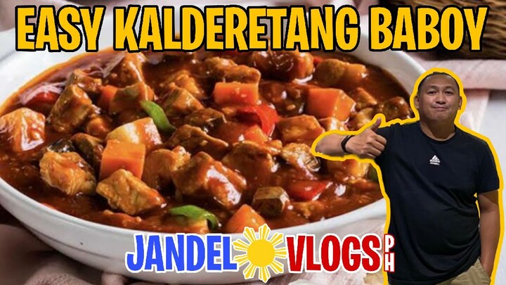 EASY KALDERETANG BABOY RECIPE