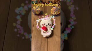 ちいかわ&ハチワレ5/1ハッピーバースデー♪Chiikawa Happy Birthday