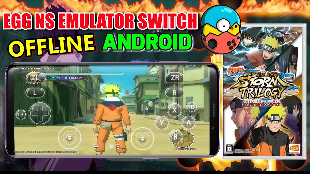 DOWNLOAD GAME NARUTO STORM TRILOGY DI HP ANDROID EGG NS EMULATOR SWITCH +  SAVEDATA - BiliBili