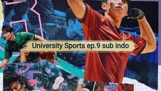 University Sports Festival Boys Athletes Village ep9 sub indo