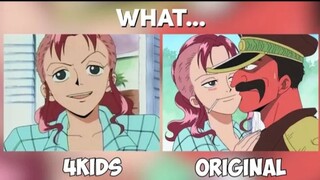 ONE PIECE CENSORSHIP COMPARISON