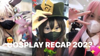 cosplay recap 2023 💖💖