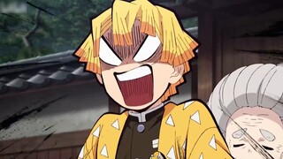 "Ada apa dengan orang ini? Jelas aku yang senior" [Kimetsu no Yaiba] Klip Lucu Lucu 10