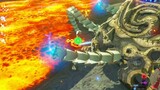 【Mumu】The Legend of Zelda: What happens when you push the Guardian into the lava?