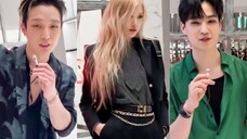 ROSÉ, BOBBY, dan Lim Jae Bum tiba di toko utama YSL Seoul