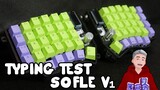 Sofle v1 Gateron Red Switch || Typing Test || Viktor Doji Vtuber