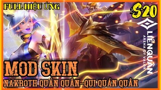 Cách MOD SKIN Liên Quân Mùa 20-Mod Nakroth+Qui Quán Quân Mới Nhất