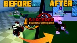 I PLAYED SORCERER FIGHTING SIMULATOR IN 3 HOURS AND I GOT MILLION MAGIC POWER | NOOB TO PRO |