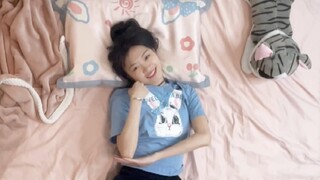 躺着，但是把舞蹈跳了…