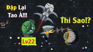 EvoWars.io - #320 : QUÁI VẬT Level 22 Bị THỔ DÂN Level 20 "Đập Lại" và Cái Kết...