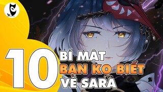 10 BÍ MẬT về SARA có thể bạn đã BỎ LỠ | SARA cảm thấy ITTO phiền lắm luôn ấy