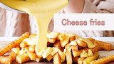 Food making- Shake shack's cheese and French fries