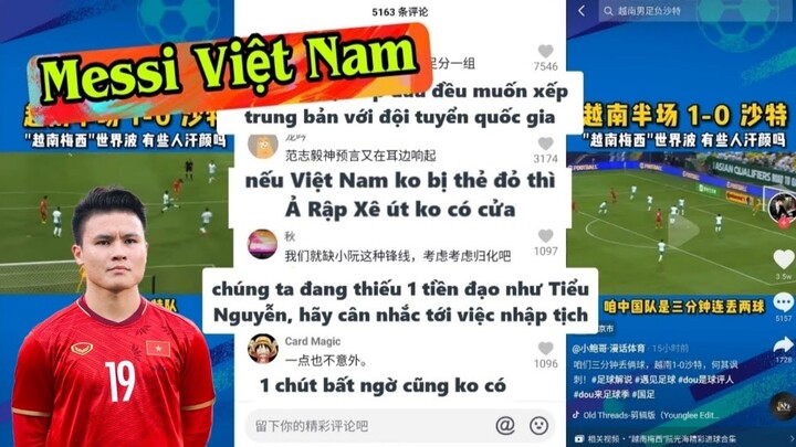 Phản ứng của Netizen Trung Quốc khi sau khi xem bàn thắng của Quang Hải | Bò Lạc TV