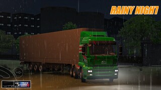 Rainy Night | Truckers of Europe 3 by Wanda Software