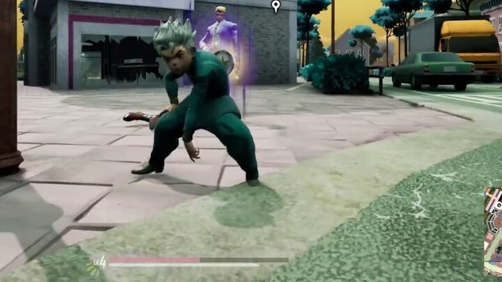 [JOJO Chicken Dinner] The ultimate move with the highest priority in the whole game, gravity beyond 