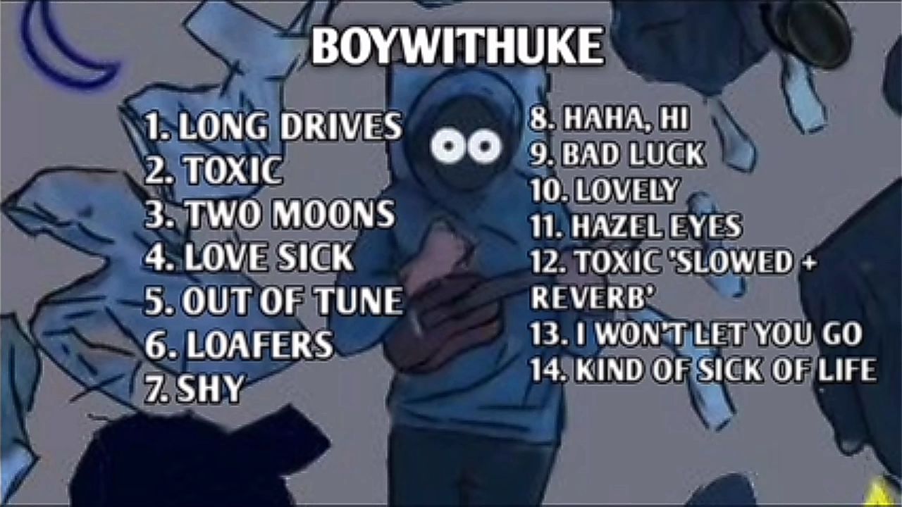 Sick of U - BoyWithUke [slowed + reverb] 