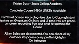 Kristen Boss course  Social Selling Academy download