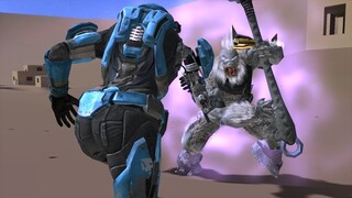 Halo Reach Spartans VS. Halo 2 Brutes