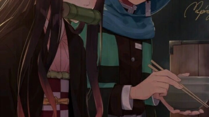 Tanjiro dan nezuko mode demon😈