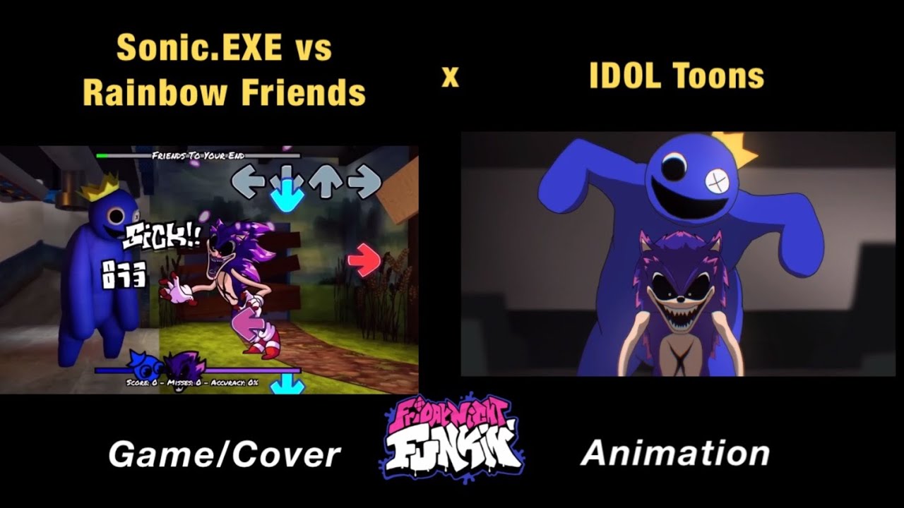 FNF Triple Trouble But Alphabet Lore Vs Sonic Exe Sing it