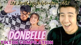 [REACTION] DONBELLE | Belle Mariano's 21st Birthday | PART 54 DONBELLE TIKTOK COMPILATION