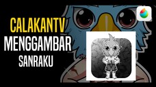 Menggambar Sanraku Versi Chibi