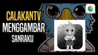 Menggambar Sanraku Versi Chibi