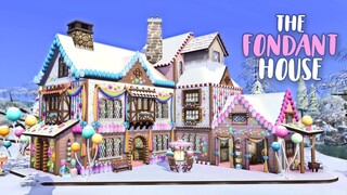 Candy Gingerbread House | SIMS 4 Stop Motion Build | No CC