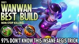 Wanwan Best Build in 2021 | Top 1 Global Wanwan Build | Wanwan Gameplay - Mobile Legends: Bang Bang