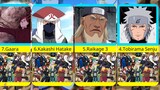 20 Kage Terkuat hingga Terlemah di Naruto (Ranked)