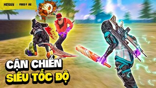 Solo Vũ Khí Cận Chiến Với Tốc Độ Siêu Nhanh Và Nhảy Siêu Cao | HEAVY Free Fire