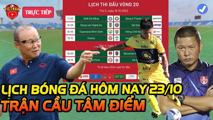 🔴Trực Tiếp Bóng Đá Hôm Nay 23/10: Trận Cầu 6 Điểm BĐVN, Quang Hải Vào Sân