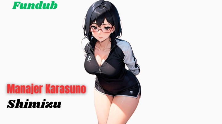 cantiknya manajer tim voli haikyuu😍🤤