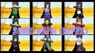 SQUID GAME (REMIX)【NARUTO MMD】NARUTO*SASUKE*SAI*SHIKAMARU*CHOUJI*KIBA*SHINO*NEJI*LEE