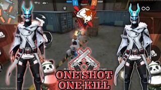 one shot one kill | Lone Wolf | Garena free fire