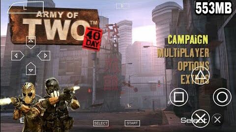 DOWNLOAD GAME ARMY OF TWO ANDROID - ARMY OF TWO THE 40TH DAY PPSSPP