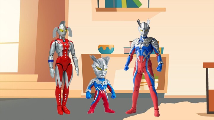 [Ultraman Short Story] Little Zero got home from school, but his mother didn’t come to pick him up. 