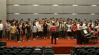 [Xiao Zhan] Pelatihan Paduan Suara Universitas Teknologi dan Bisnis Chongqing "Perpisahan"