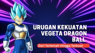 Urutan Kekuatan Vegeta Dragon Ball Super Dari Yang Terlemah Hingga Terkuat