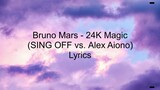 Bruno Mars - 24 Karat [Sing-Off Conor Maynard and Alex Aiono]