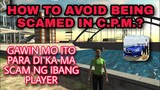 how to avoid being scammed in car parking multiplayer new update ?