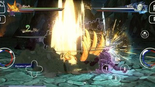 NARUTO ULTIMATE NINJA STORM 4: Nyushu emulator (Naruto and Sasuke vs Obito) game Link in comment