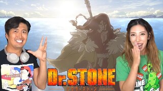 "KING OF THE STONE WORLD" DR. STONE EPISODE 2 REACTION!