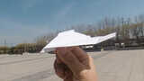 [DIY]A Test Flight of My Best Paper Airplane