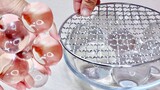 [DIY][ASMR]Mencampur bola transparan dengan lem busa bening yang ajaib