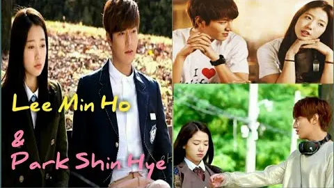 Lee min  Ho ❤️Park Shin-Hye | Teasing each other while on shooting | THE HEIRS